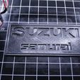 IMG_20190602_001408.jpg Suzuki Samurai logo - plate 2