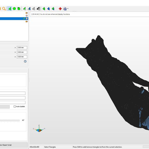 Fox-sitting16.jpg Fox 3D print model