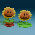 Girasol_portada.png Fan art Tournesol de Plants VS Zombies
