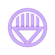 Grey Lentern.STL Grey Lentern - Death Power Symbol