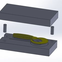 axes.JPG Fichier STL Moule leurre souple "Twist"・Design pour imprimante 3D à télécharger