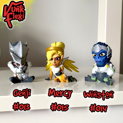 Keychain Overwatch Mercy Pop Vinyl Funko POP! Keychain: Overwatch