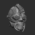 10.jpg Post Apocalyptic Wasteland Full Face Mask 3D print model