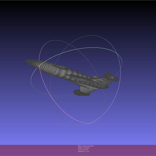 ️ ESA Invictus Hypersonic Spaceplane Model・ STL File for 3D printing・Cults