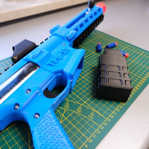 🎯 TPB-15 Foam Dart Rifle | Nerf Blaster | Foam Dart Blaster・ 3D File ...