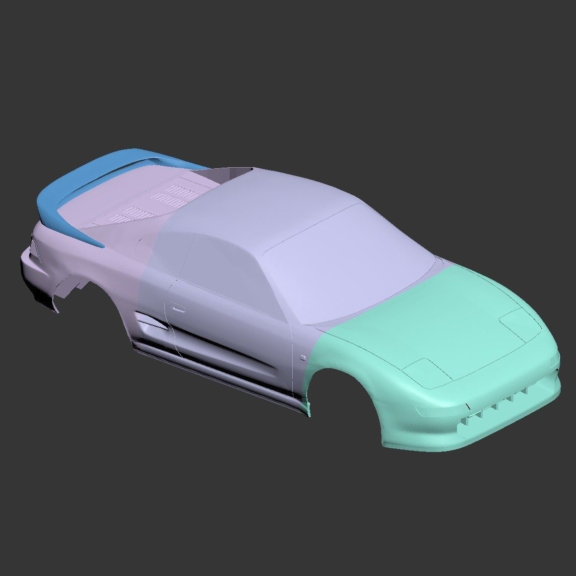 MR202.jpg STL file Toyota MR2 MK2 190mm RC car body・3D printing template to download, tahustvedt