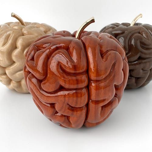 apple brain 3D model