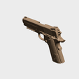 4.png Sig Sauer Scorpion 1911 Commander 4.25 Real Size Scan Gun Mold
