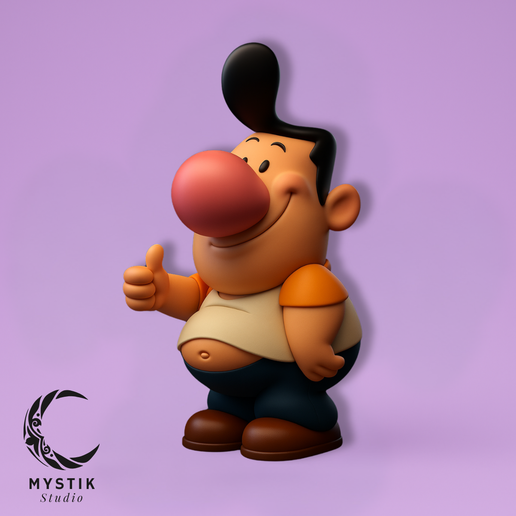 Harold - Billy’s Dad - Billy and Mandy 3D model
