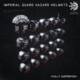 guard-helmets-2.jpg Classic Guard Hazard helmets Set - Imperial Guard, Scion, Kasrkin