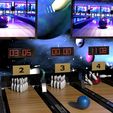 05.jpg Bowling game scene 3d model