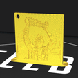 cura.png Messi World Cup Lithophane Keychain - Messi World Cup Keychain Lithophane Keychain