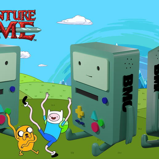 BMO - ADVENTURE TIME - HORA DE AVENTURA 3D model