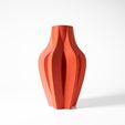 DSC09446.jpg The Kasia Vase, Modern and Unique Home Decor for Dried and Preserved Flower Arrangement  | STL File