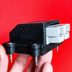 1.jpg Free 3D file Surface Mount SB50 Anderson Powerpole・3D printable model to download
