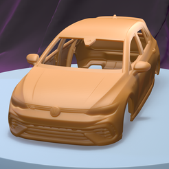 a007.png Файл STL Кузов автомобиля VOLKSWAGEN GOLF R ESTATE 2022 (1/24) с печатью・Дизайн для загрузки и 3D-печати