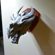 DSC_4506.JPG Skyrim Elder Dragon wall Trophy
