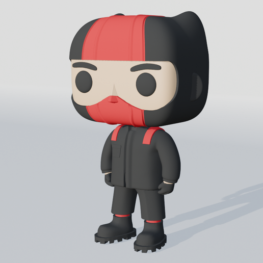 🔝 Clancy Figure - Twenty One Pilots・ 3D File for 3D printing・Cults
