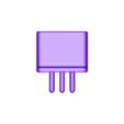 Transistor cuerpo.stl Electronic components organizer
