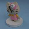 hello-espantalho2.jpg Hello kitty  Statue - Halloween Edition - Scarecrow