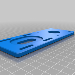 Plate_belt_drive_CNC.png STL-Datei CNC belt drive plate (Nema 23 inversion for room gain) kostenlos・Design zum 3D-Drucken zum herunterladen