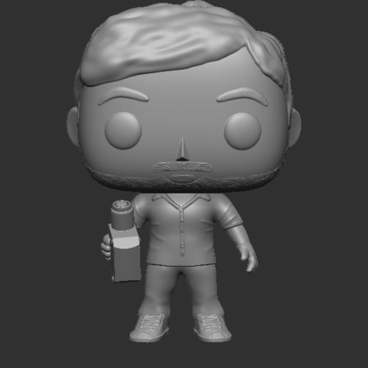 FUNKO POP! homme vapote - cigarette lctroniqueFichier STL pour  Impression 3DCults