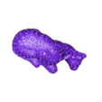 Giraffe_-_Voronoi_even_thicker_with_support.STL Giraffe - Voronoi Style