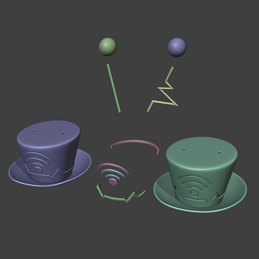 Roblox Green Banded Top Hat Outfits Purple Banded Orange Banded