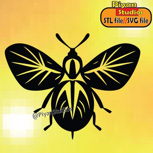📁 Insect Wall Decor,insect Silhouette,svg, stl file・ STL File for 3D ...