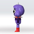 Waxwell-dandys-world3.png Dandys World Waxwell 3D Model STL file - 3mf Multicolor Fanart