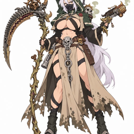 Female Mortarion – Female Primarch Fan Art
