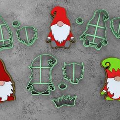 GNOME.jpg COOKIE CUTTER CHRISTMAS GNOME SET