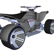 4.png ATV CAR TRAIN RAIL FOUR CYCLE MOTORCYCLE VEHICLE ROAD 3D MODEL 14