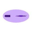 Axolotl_Single_Base.stl Cute Axolotl + 2 KeyChain (A-jo-lo-ti-to)