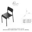 IKEA-inspired-Adde-Chair-3.png IKEA-inspired Adde Chair, Miniature Furniture, Modern Style Miniature Furniture, Mini Furniture