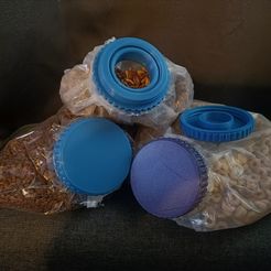 F.jpg Fichier STL bouchon de sac de céréales・Modèle imprimable en 3D à télécharger