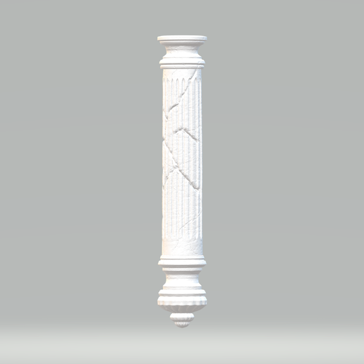 Ancient Pillar Wand Handle – Hogwarts Legacy Inspired | Greek Ruins Magic Wand Accessory