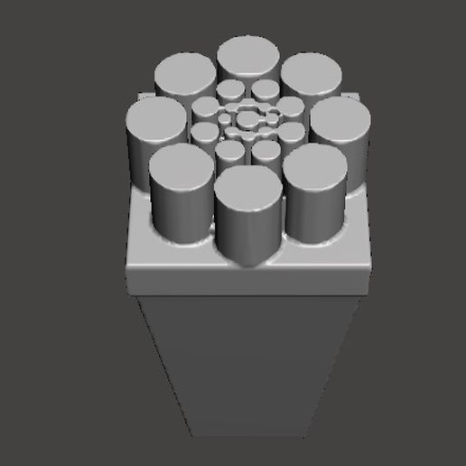 Download STL file Circles Stamp 1 • 3D printable design ・ Cults