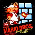 nes_supermariobros.jpg LITHOPHANE Cover Super Mario Bros NES Nintendo