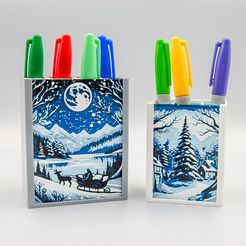 winter-pen-holder-3-4-01.jpg Winter Pen Holder