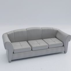 01.jpg STL file Sofa separated into 4 parts・3D print design to download