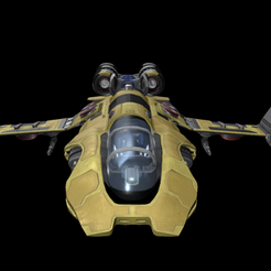 Sci-fi_Ship_2-removebg-preview.png Archivo STL Nave espacial de ciencia ficción・Modelo para descargar y imprimir en 3D