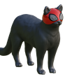 CAT-PNG.png masque de chat araignée modèle 3d