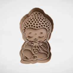 push-diseño.png Archivo 3D Buda baby・Objeto imprimible en 3D para descargar