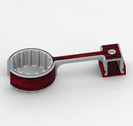 Universal Motorcycle Chain Lube Applicator Tool | Mess-Free Chain Oil Guide | 3D Printable Maintenance Tool