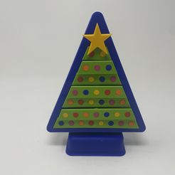 Image00a.jpg Fichier STL gratuit Un sapin de Noël dansant imprimé en 3D.・Plan pour imprimante 3D à télécharger
