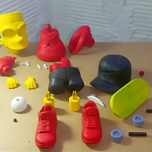 7.jpg 🛹 Bart Simpson Urban Vibes - (Full Multipart / 3MF)