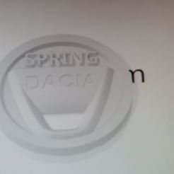 IMG_20230701_145020.jpg Fichier STL Pièce de monnaie pour panier d'achat Dacia Spring・Modèle à télécharger et à imprimer en 3D