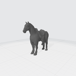 1.png STL file Chinese Horse 3D Model 3D print model・3D printing idea to download
