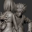 ZBrush-Document-1.jpg STL file Kakashi and Rin - Naruto・3D printable model to download